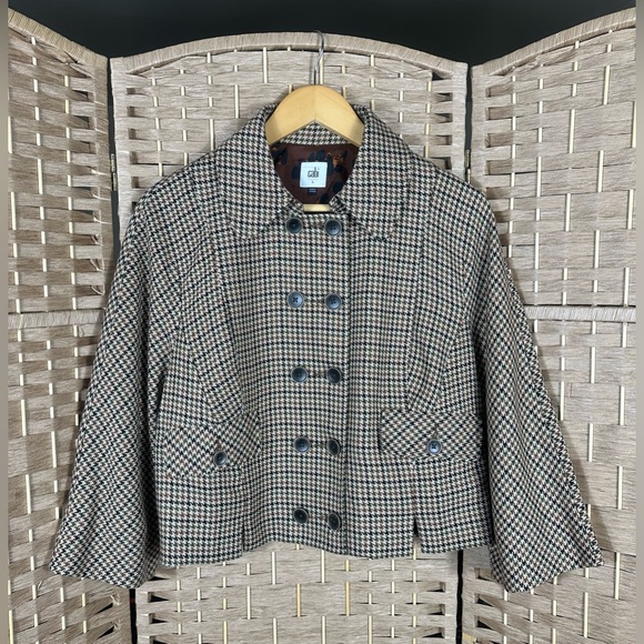 Cabi Heritage Houndstooth Showroom Jacket - Size Large - Picture 2 of 11